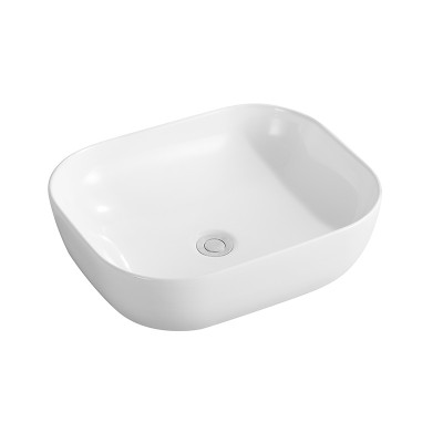 new model  hot sale bathroom ceramic basin for countertop