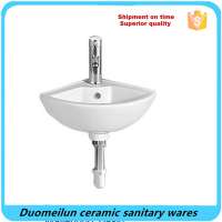 small size corner wall mount wash basin bracket